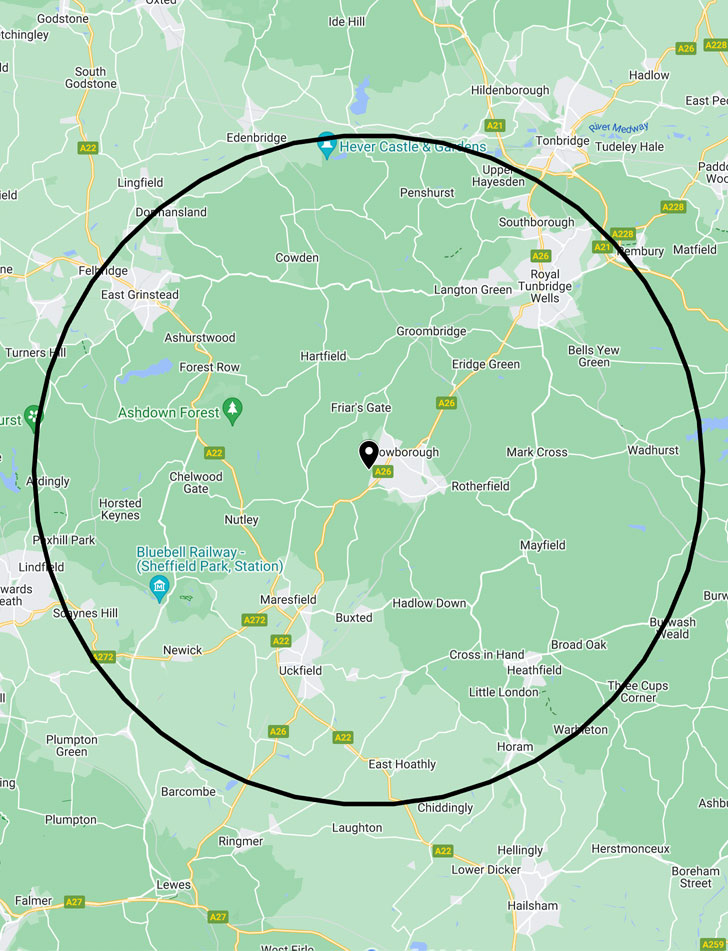 Free Delivery in a 10-Mile Radius